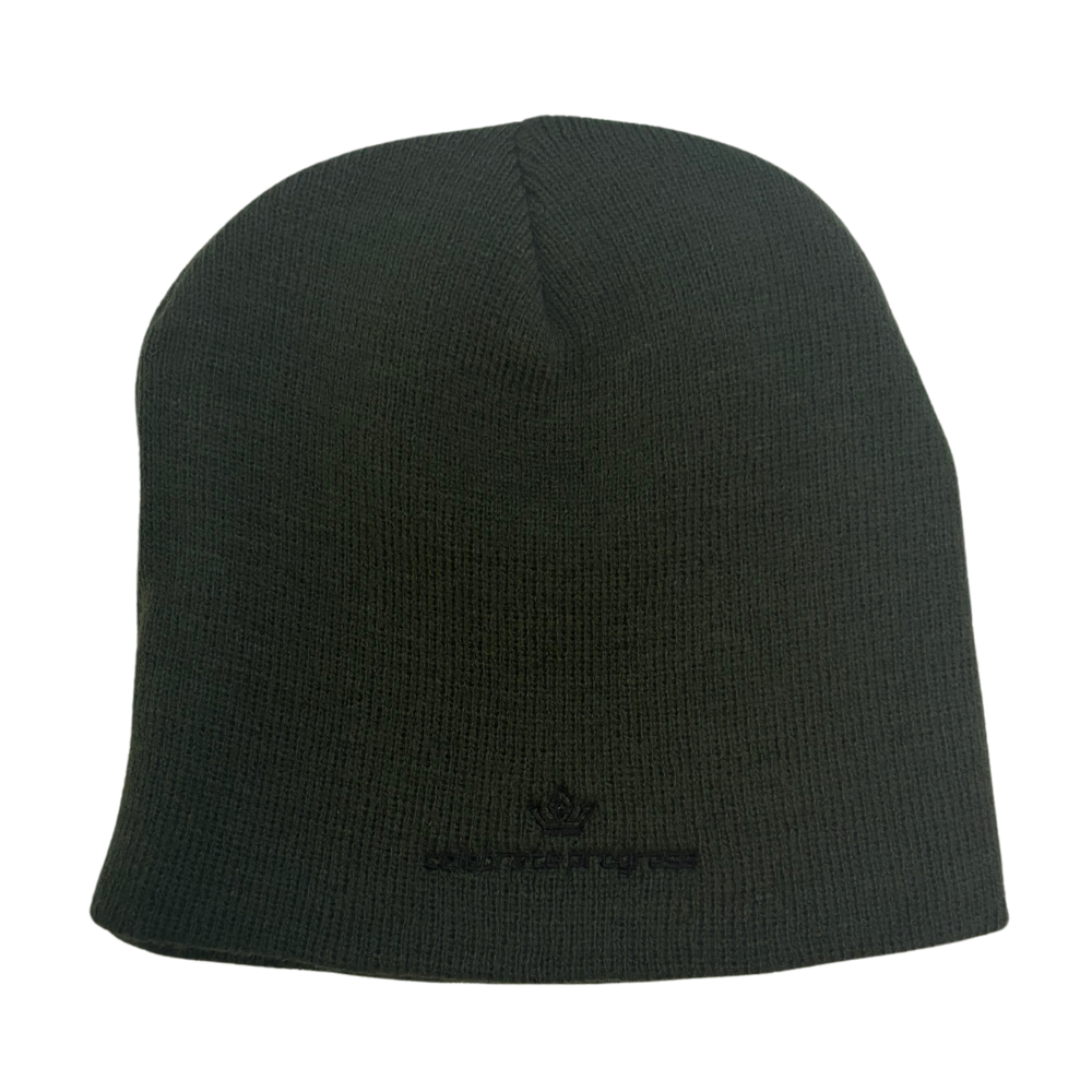 Khaki/Black Beanie Hat - The APARA Collection by ACRA