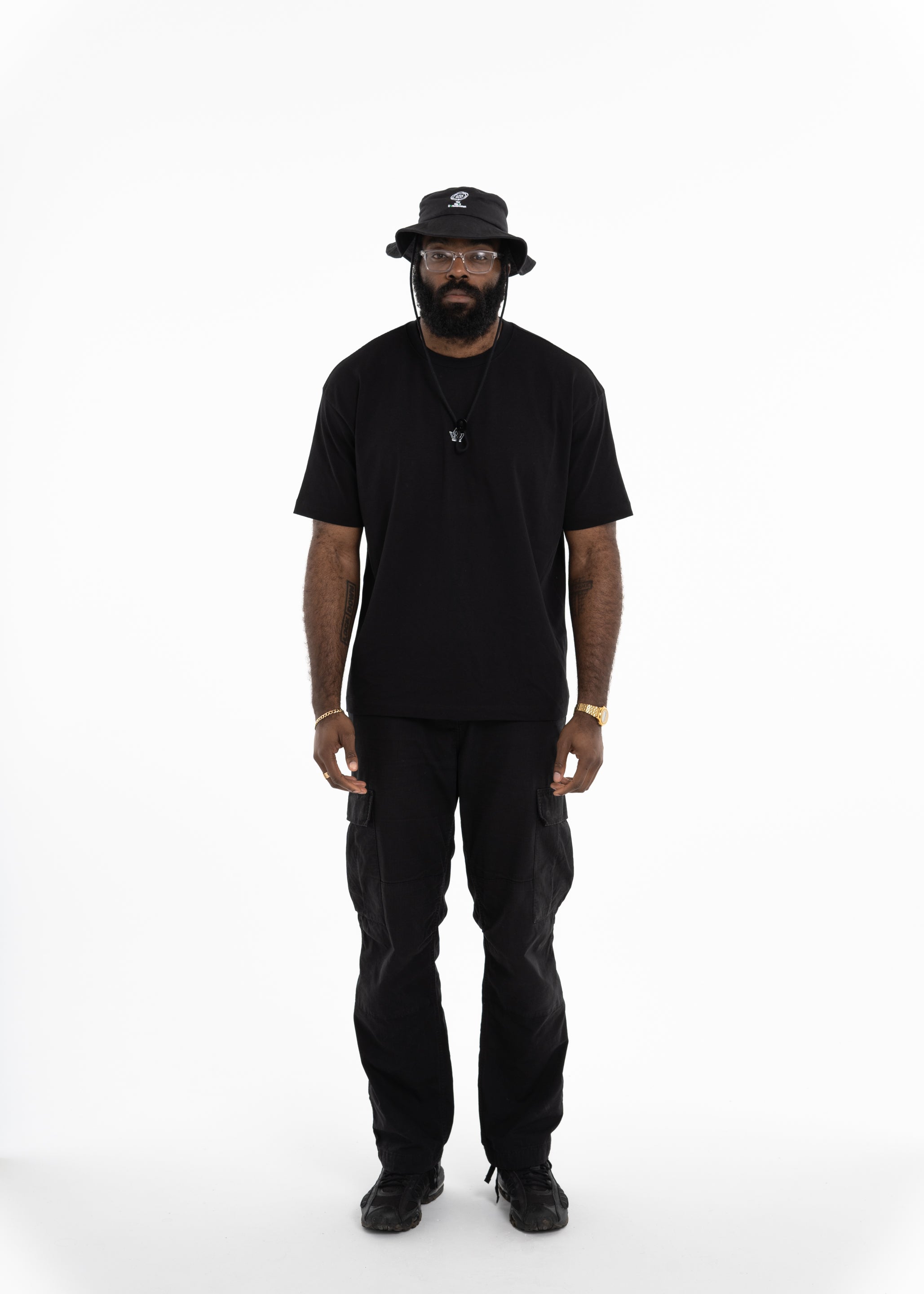 Black/White/Green Tee - The BlaCk YOrkshireman Collection by ACRA x Chiedu Oraka