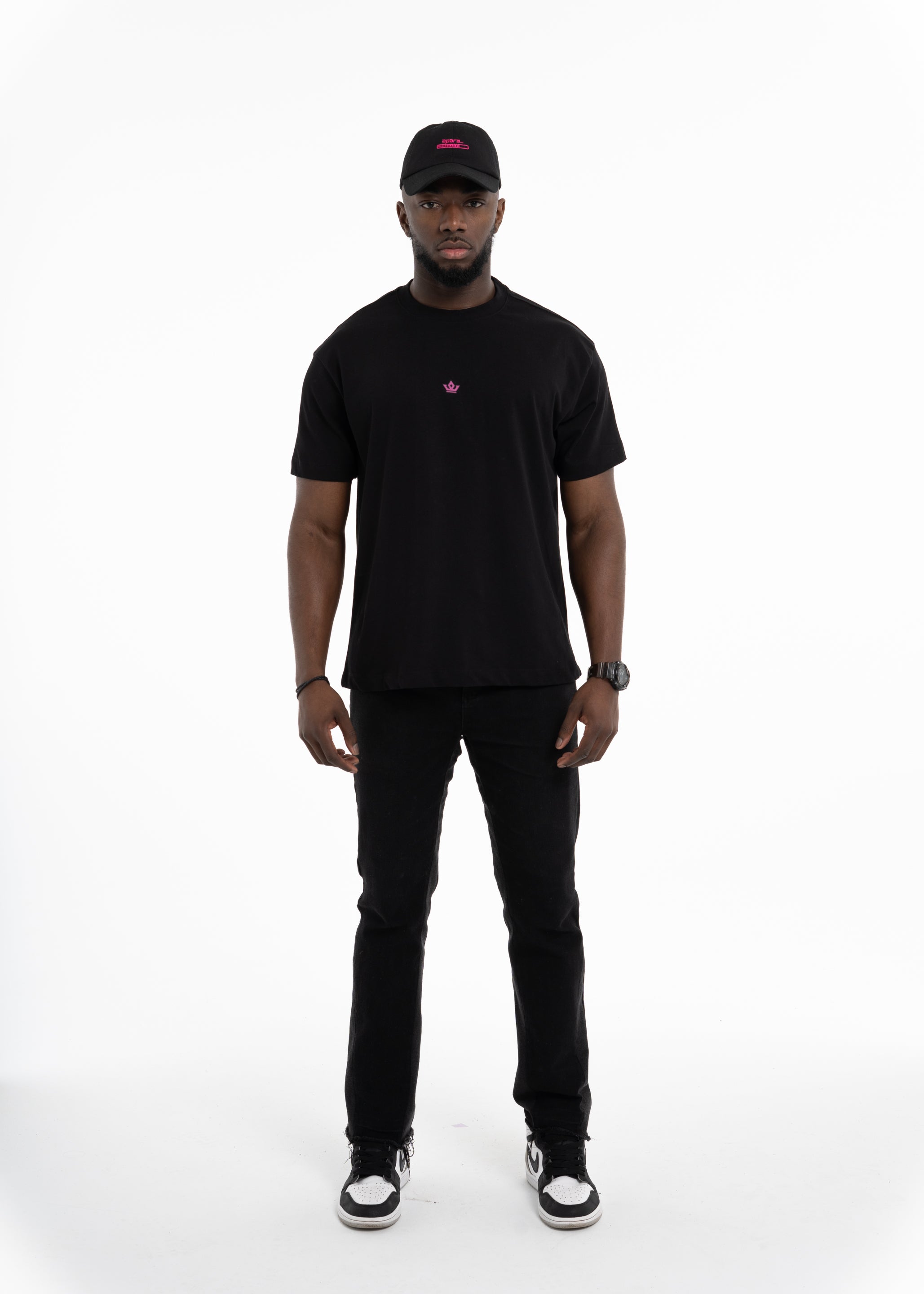 Black/Orchid Tee - The APARA Collection by ACRA