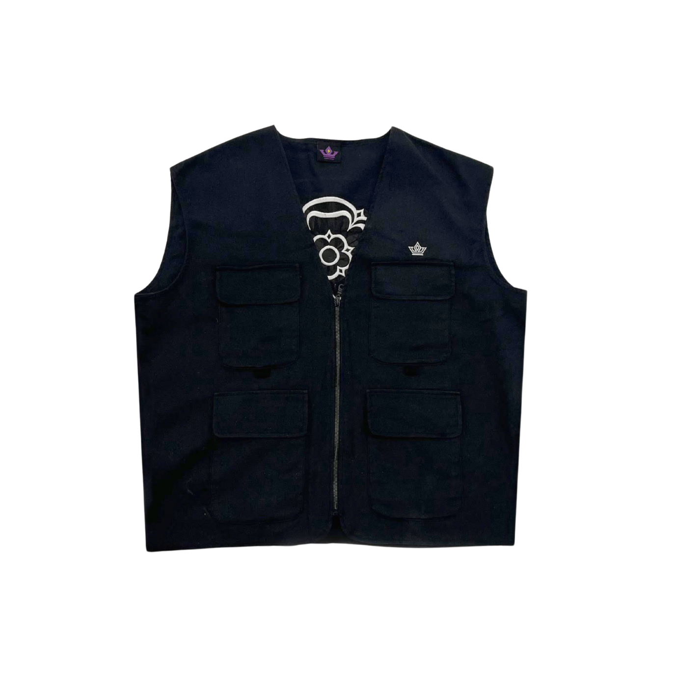 Black Utility Vest - The BlaCk YOrkshireman Collection by ACRA x Chiedu Oraka