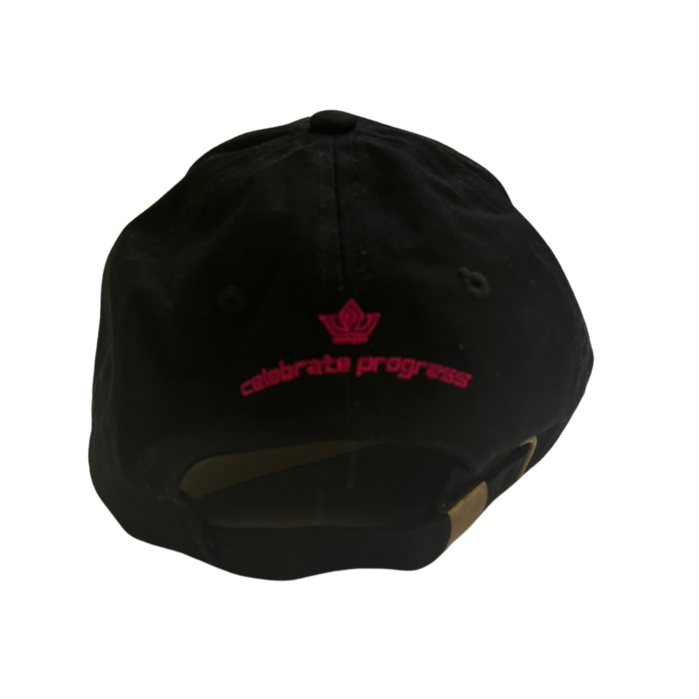 Black/Orchid Baseball Cap - The APARA Collection by ACRA