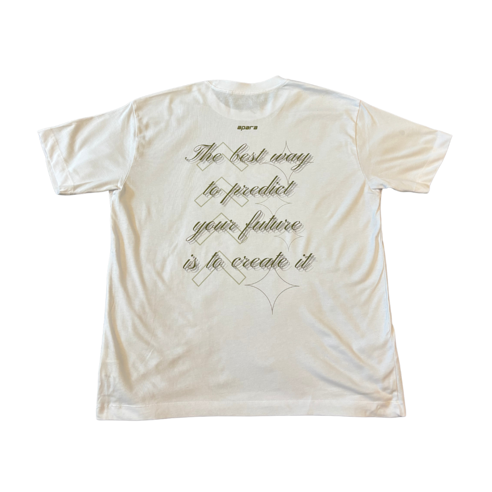 White/Khaki Tee - The APARA Collection by ACRA