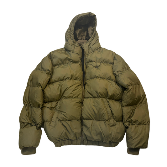 Khaki/Black Puffer - The APARA Collection by ACRA