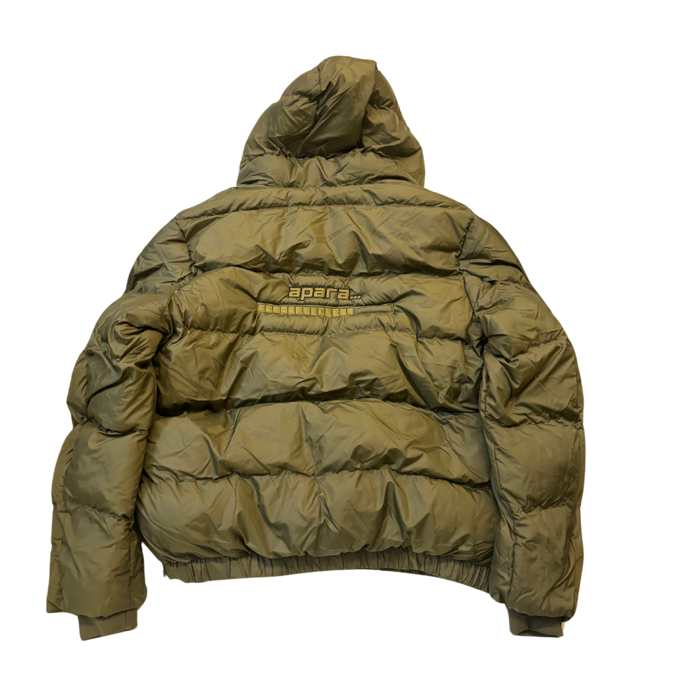 Khaki/Black Puffer - The APARA Collection by ACRA