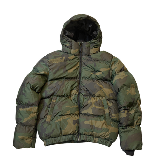 Camo/Black/Khaki Puffer - The APARA Collection by ACRA