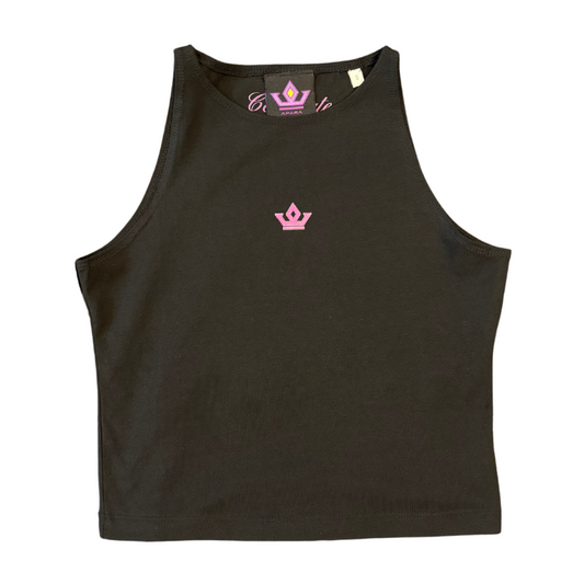 Black/Orchid Crop Top - The APARA Collection by ACRA