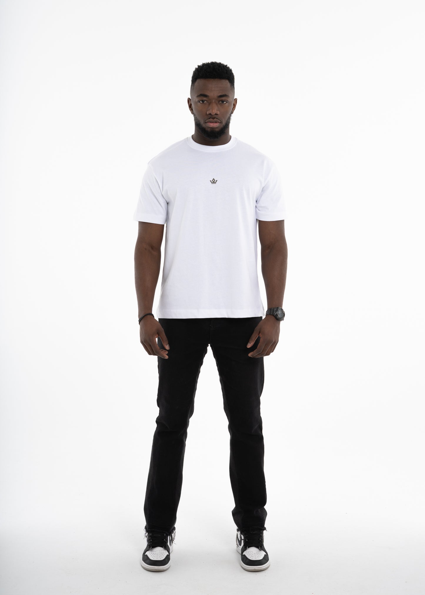 White/Khaki Tee - The APARA Collection by ACRA